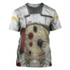 Gearhuman 3D Space Sain Suit Unit Custom Tshirt Apparel GN18091 3D T-shirt T-Shirt S