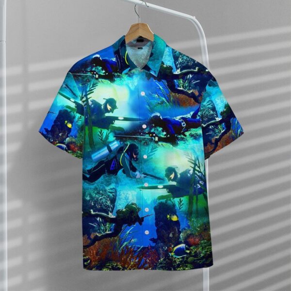 Gearhuman 3D Spearfishing Hawaii Shirt ZZ1706211 Short Sleeve Shirt