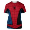 Gearhuman 3D Spider Man Vintage Comic Suit Custom Tshirt Apparel GW210816 3D T-shirt T-Shirt S