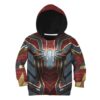 Gearhuman 3D Spiderman Iron Spider Custom Kid Hoodie GW210817 Kid 3D Apparel Kid Hoodie 2XS