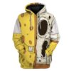 Gearhuman 3D SpongeBob Custom Hoodie Apparel GV21048 3D Custom Fleece Hoodies Hoodie S