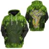 Gearhuman 3D St Patrick Celtic Cross Custom Tshirt Fleece Hoodie Apparel GW01027 3D Apparel