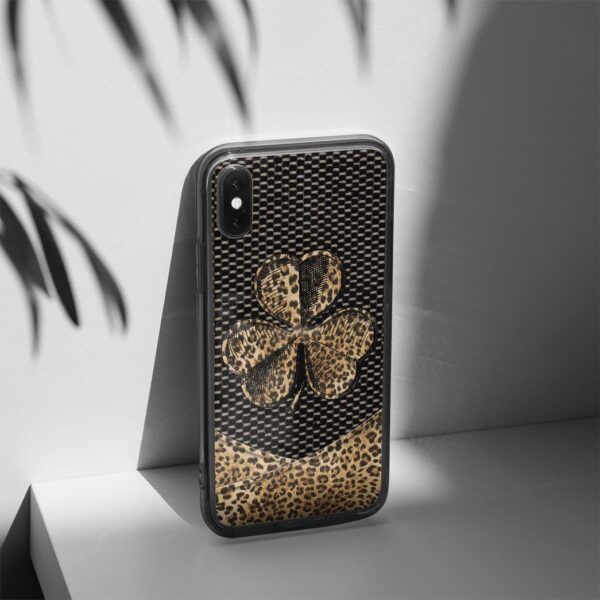 Gearhuman 3D St Patrick Day Shamrock Custom Phonecase GB24026 Glass Phone Case