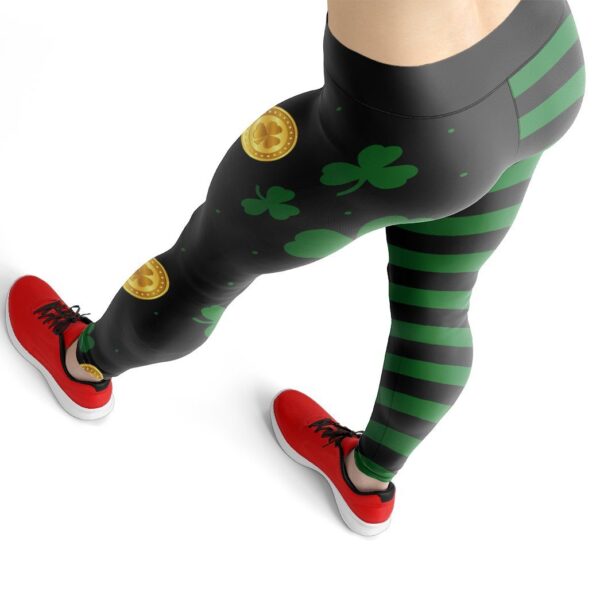 Gearhuman 3D St Patrick Lucky Paddystripes Leggings GK23028 Leggings