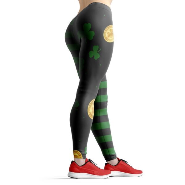 Gearhuman 3D St Patrick Lucky Paddystripes Leggings GK23028 Leggings