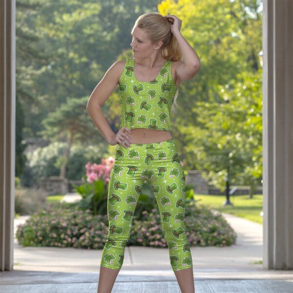 Gearhuman 3D St Patrick Pattern Custom Leggings GB220226 Leggings