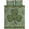 Gearhuman 3D St Patrick Shamrock Custom Name Quilt Set GW19027 Quilt Set Quilt Set Twin