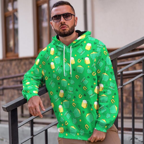 Gearhuman 3D St Patrick Suit Custom Tshirt Hoodie Apparel GK19027 3D Apparel