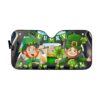 Gearhuman 3D St Patricks Day Leprechaun Custom Car Auto Sunshade GW030312 Auto Sunshade 57''x27.5''