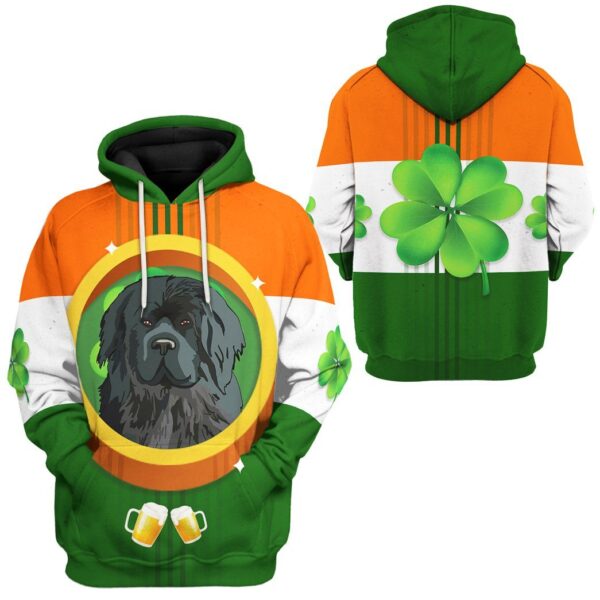 Gearhuman 3D St Patricks Day Newfoundland Tshirt Hoodie Apparel GB26025 3D Apparel