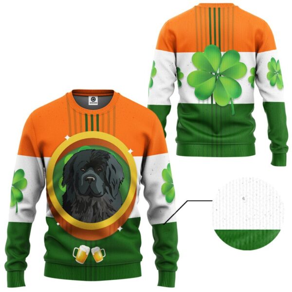 Gearhuman 3D St Patricks Day Newfoundland Tshirt Hoodie Apparel GB26025 3D Apparel
