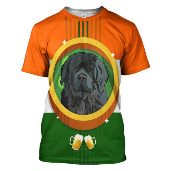 Gearhuman 3D St Patricks Day Newfoundland Tshirt Hoodie Apparel GB26025 3D Apparel T-Shirt S