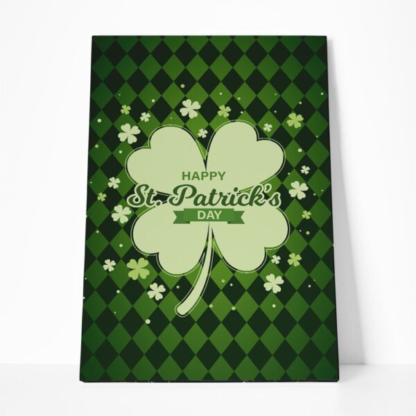 Gearhuman 3D St Patricks Day Shamrock Custom Canvas GW030310 Canvas 1 Piece Non Frame M