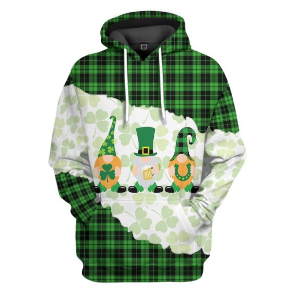 Gearhuman 3D St Patricks Day Tshirt Hoodie Apparel GB26029 3D Apparel Hoodie S