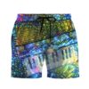 Gearhuman 3D Stained Glass Accordion Shorts ZK2306213 Men Shorts Beach Shorts S