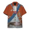 Gearhuman 3D Stanislaw August Poniatowski King of Poland Custom Short Sleeve Shirt GW171177 Short Sleeve Shirt Short Sleeve Shirt S