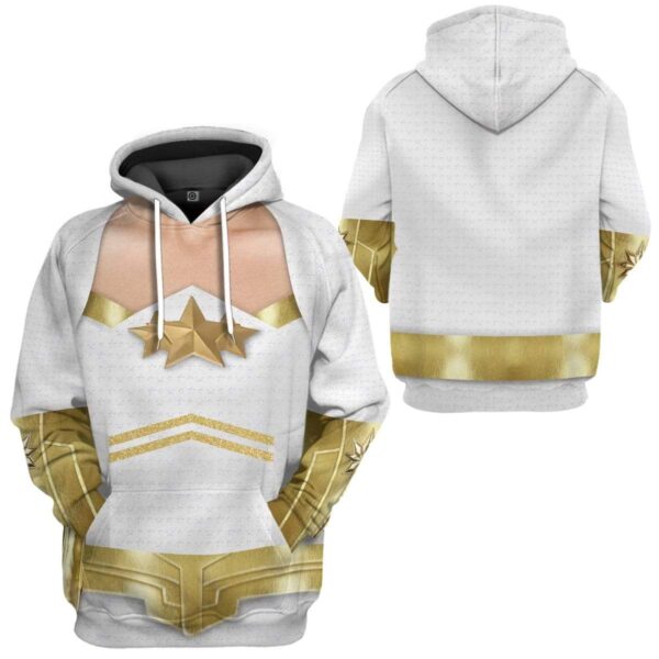 Gearhuman 3D Starlight The Boys Custom Hoodie Apparel GW240713 3D Custom Fleece Hoodies 
