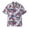Gearhuman 3D Sugar Skull Hawaii Shirt ZZ2206213 Short Sleeve Shirt Short Sleeve Shirt S