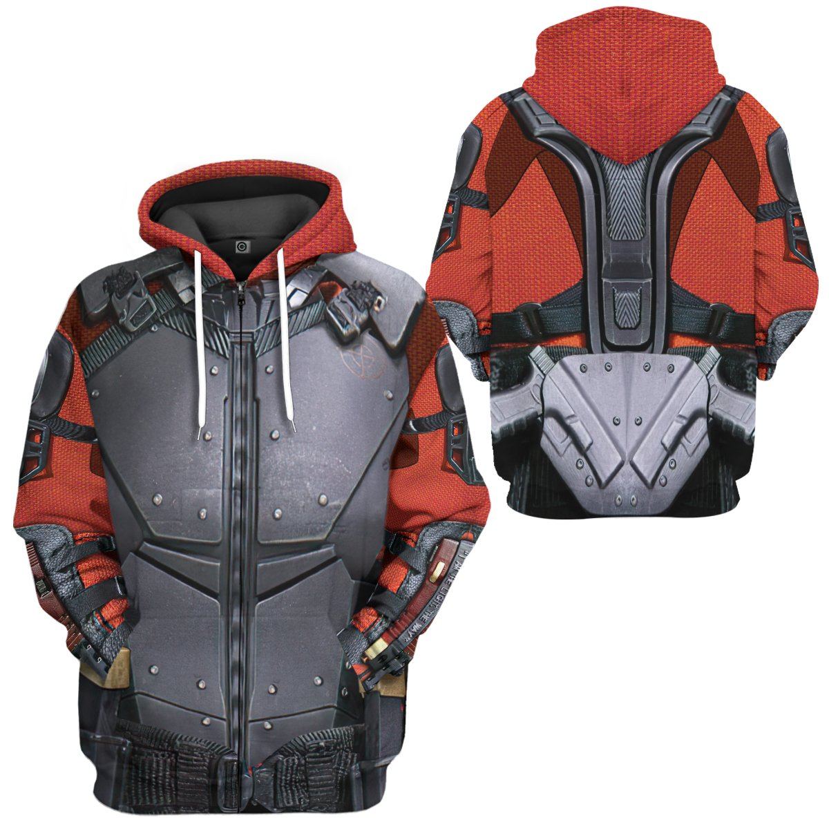 Gearhuman 3D Suicide Squad Deadshot Custom Hoodie Apparel GW29095 3D Apparel