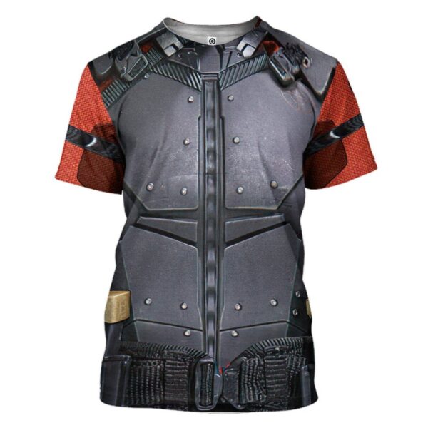 Gearhuman 3D Suicide Squad Deadshot Custom Tshirt Apparel GW29095 3D T-shirt T-Shirt S 