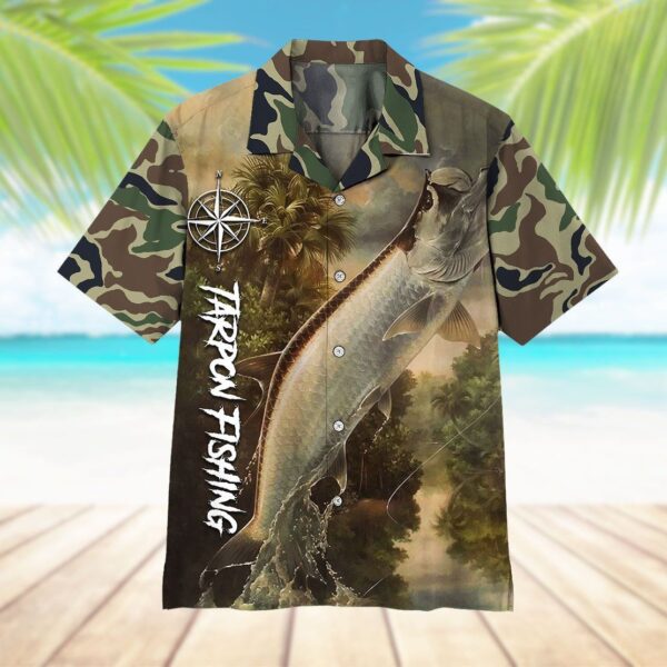 Gearhuman 3D Tarpon Fishing Hawaii Shirt ZK2604213 Hawai Shirt 
