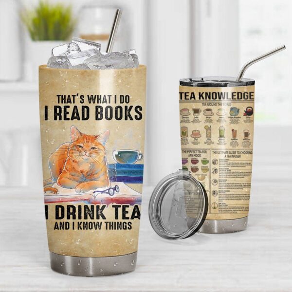 Gearhuman 3D Tea Knowledge Custom Tumbler GB21126 Tumbler 