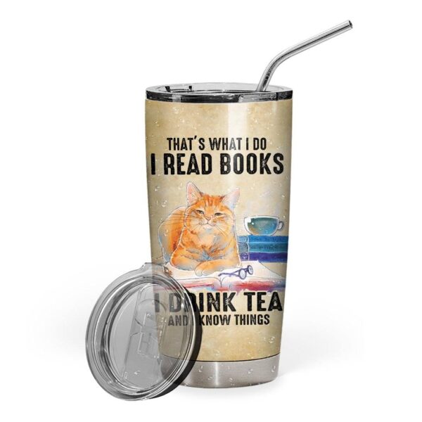 Gearhuman 3D Tea Knowledge Custom Tumbler GB21126 Tumbler