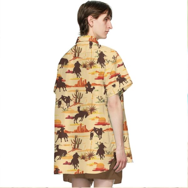 Gearhuman 3D Team Roping Desert Hawaii Shirt ZK2506218 Short Sleeve Shirt