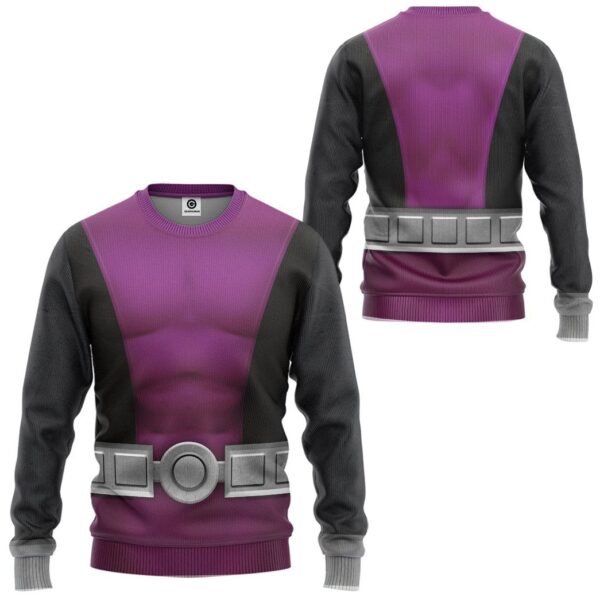 Gearhuman 3D Teen Titan Beast Boy Cosplay Custom Tshirt Hoodie Apparel GK05014 3D Apparel