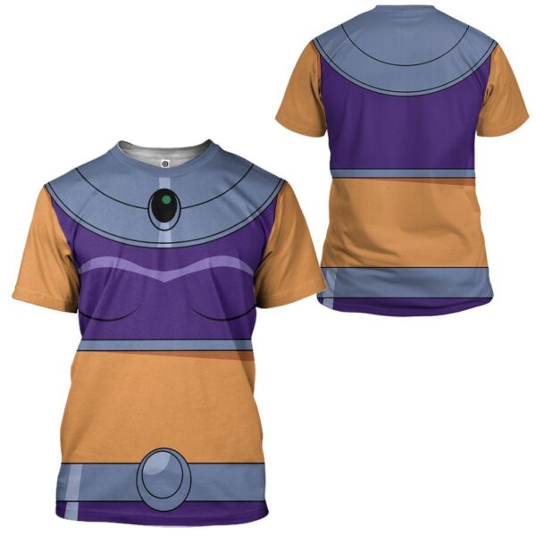 Gearhuman 3D Teen Titan Starfire Cosplay Custom Tshirt Hoodie Apparel GK05013 3D Apparel 