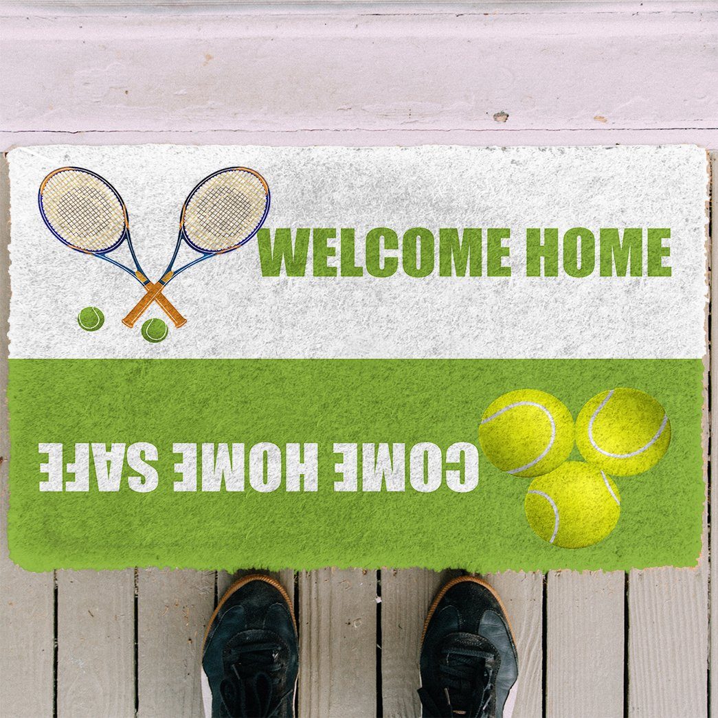 Gearhuman 3D Tennis Welcome Home Custom Doormat GB170210 Doormat