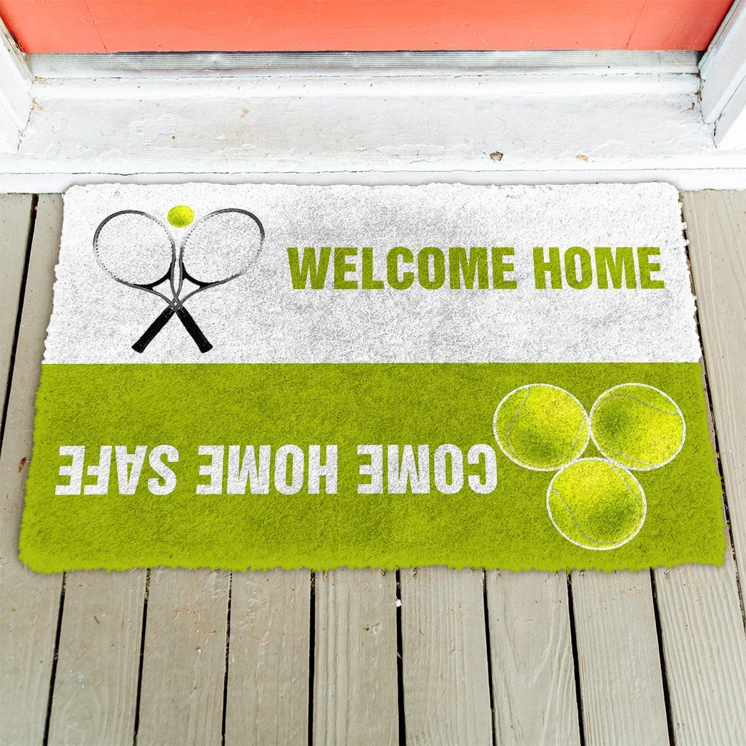 Gearhuman 3D Tennis Welcome Home Custom Doormat GB23022 Doormat