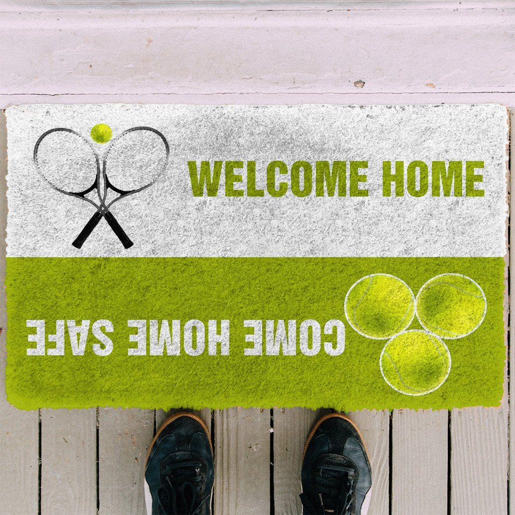 Gearhuman 3D Tennis Welcome Home Custom Doormat GB23022 Doormat