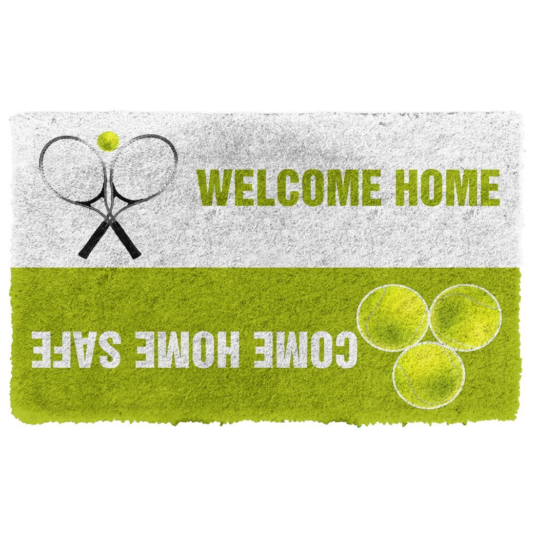 Gearhuman 3D Tennis Welcome Home Custom Doormat GB23022 Doormat Doormat S(15,8''x23,6'')
