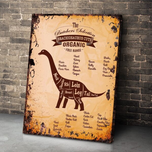 Gearhuman 3D The Butcher Selection Brachiosaurus Cuts Custom Canvas GW020312 Canvas