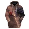 Gearhuman 3D The Creation Of JKE Custom T-Shirts Hoodies Apparel MV-AT1002207 3D Custom Fleece Hoodies Hoodie S