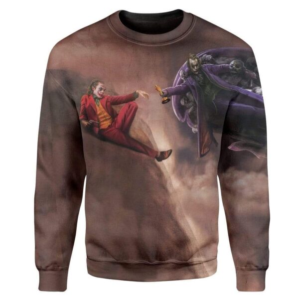 Gearhuman 3D The Creation Of JKE Custom T-Shirts Hoodies Apparel MV-AT1002207 3D Custom Fleece Hoodies Long Sleeve S