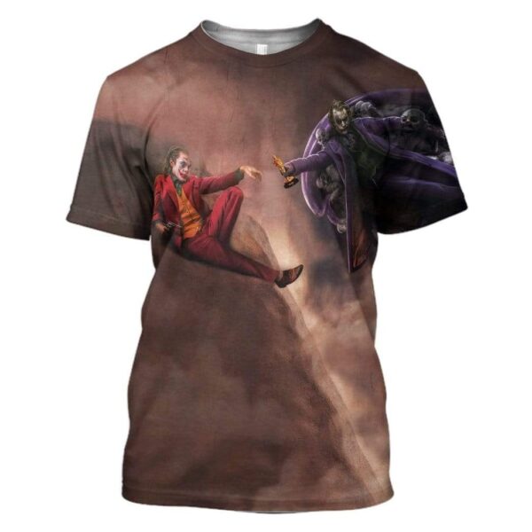 Gearhuman 3D The Creation Of JKE Custom T-Shirts Hoodies Apparel MV-AT1002207 3D Custom Fleece Hoodies T-Shirt S 