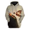 Gearhuman 3D The Creation Of Pi Custom Fleece Hoodie Apparel GM27024 3D Custom Fleece Hoodies Hoodie S