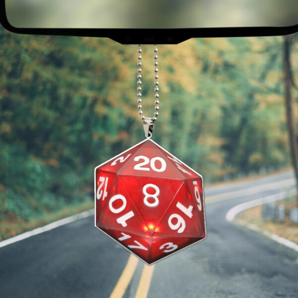 Gearhuman 3D The D20 Dice Custom Car Hanging GW2206213 Car Hanging