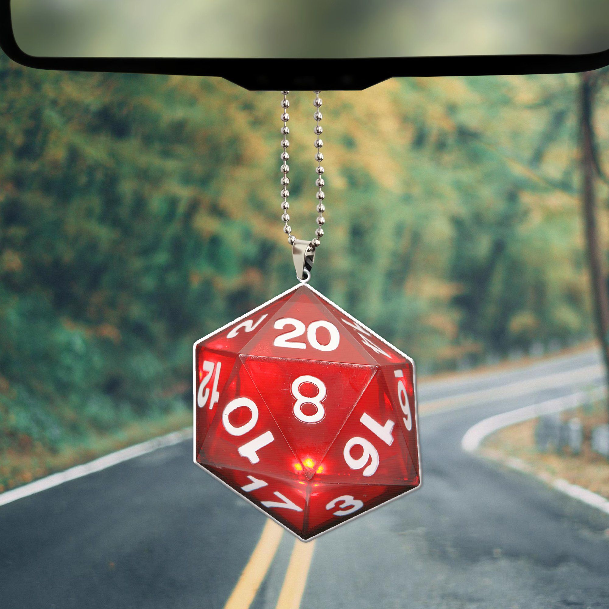 Gearhuman 3D The D20 Dice Custom Car Hanging GW2206213 Car Hanging