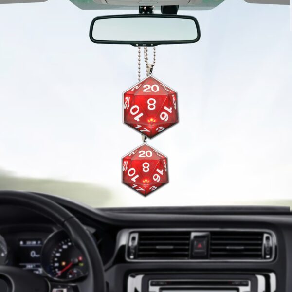 Gearhuman 3D The D20 Dice Custom Car Hanging GW2206213 Car Hanging