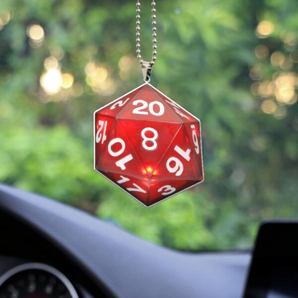 Gearhuman 3D The D20 Dice Custom Car Hanging GW2206213 Car Hanging