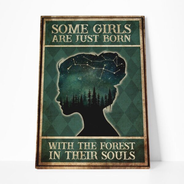 Gearhuman 3D The Forest In Their Souls Canvas GB100311 Canvas 1 Piece Non Frame M