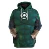 Gearhuman 3D The Green Lantern Custom Hoodie Apparel GW24097 3D Apparel Hoodie S