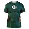 Gearhuman 3D The Green Lantern Custom Tshirt Apparel GW24097 3D T-shirt T-Shirt S