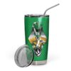 Gearhuman 3D The Green Power Ranger Custom Design Vacuum Insulated Tumbler GL25089 Glitter Tumbler 20oz/Glitter