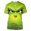 Gearhuman 3D The Grinch Custom Tshirt Apparel GW07108 3D T-shirt T-Shirt S
