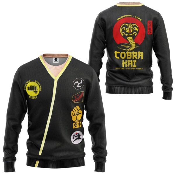 Gearhuman 3D The Karate Kid Cobra Kai Japan Taekwondo Uniform Custom Sweatshirt Apparel GN21093 Sweatshirt