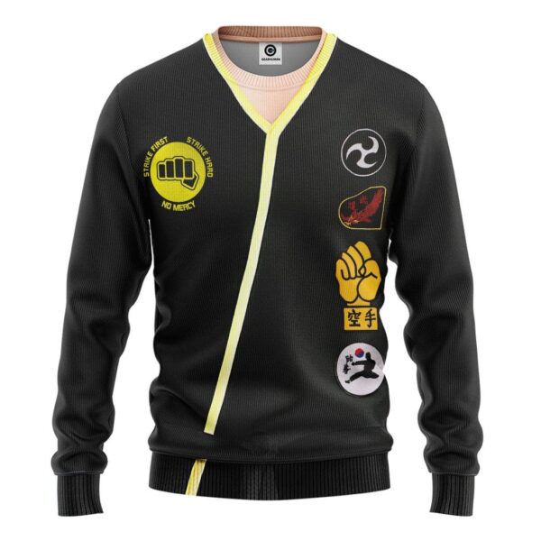 Gearhuman 3D The Karate Kid Cobra Kai Japan Taekwondo Uniform Custom Sweatshirt Apparel GN21093 Sweatshirt Sweatshirt S 